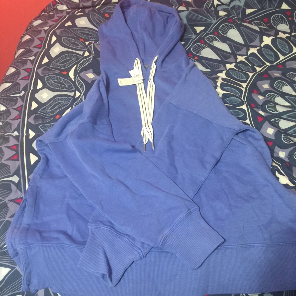 Aerie Blue Oversized Hoodie